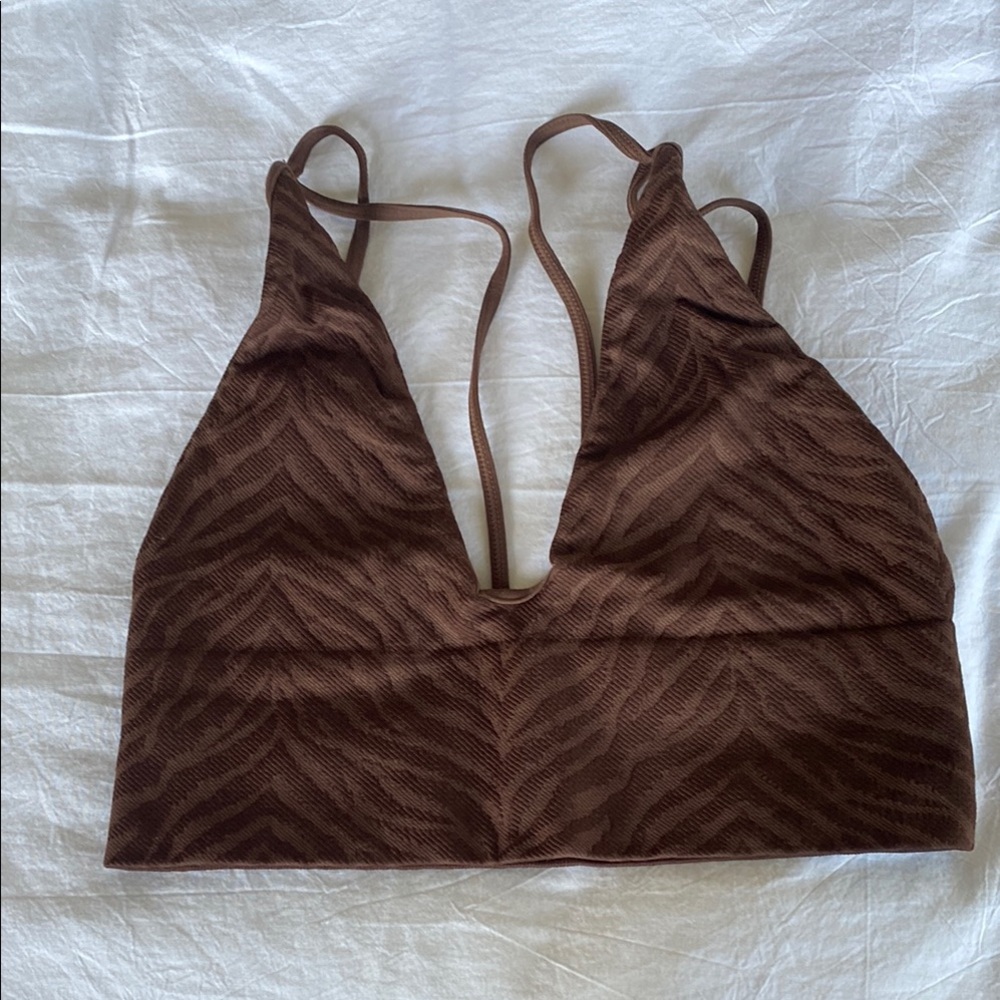 Tilly's Brown Patterned Women's Top